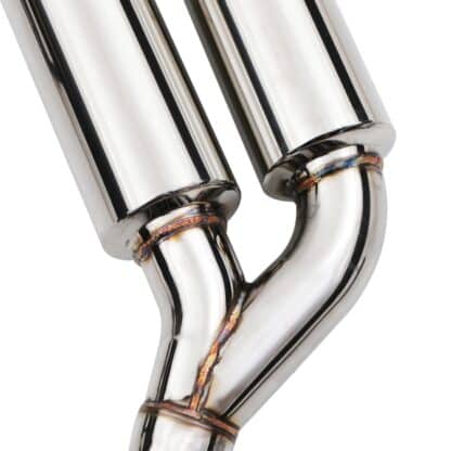 Manufactured from mandrel bent T304 grade stainless steel and CNC machined Flanges with full TIG welding for strength and durability