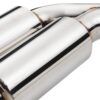 Designed to be a direct replacement replacement for the OEM system from the catalytic converters back