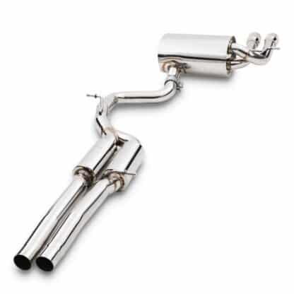 A free flowing exhaust is a great way to release power and noise from the RS3
