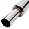 Resonated system to reduced unwanted exhaust drone while retaining its sporty notes