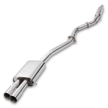 2.5″ Bore Throughout with Twin 3″ Tailpipes