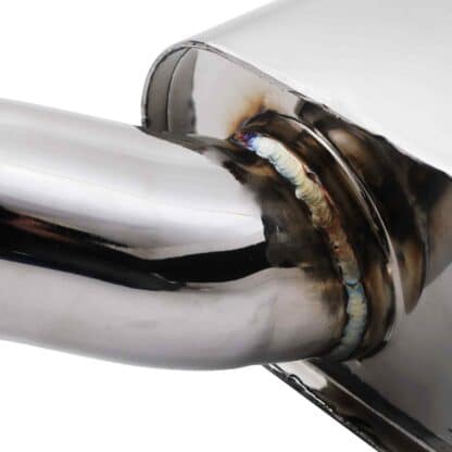 2.5″ Bore Throughout with Twin 3″ Tailpipes