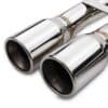 3.5″ Tailpipes designed to fit the OEM rear valance
