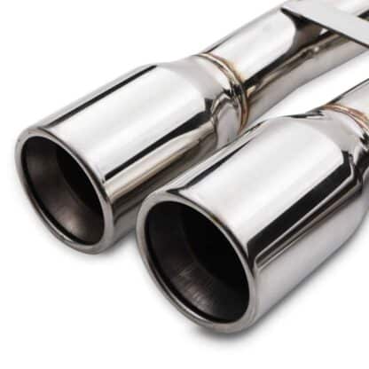 3.5″ Tailpipes designed to fit the OEM rear valance