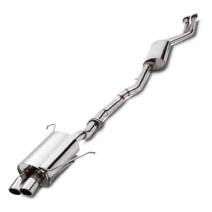 2x 2″ – 2.5″ bore with twin 3″ tailpipes