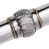 Mandrel bent and fully TIG welded for strength and durability