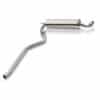 3″ Fully polished tailpipe designed to fit the OEM rear valance