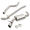 2.25″ bore throughout with 3.5″ tailpipe