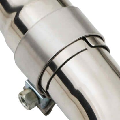 2.25″ bore throughout with 3.5″ tailpipe
