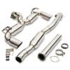 3″ Bore Throughout With 4″ Tailpipes