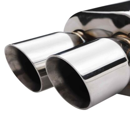 Tailpipes designed to fit into the OEM Valance