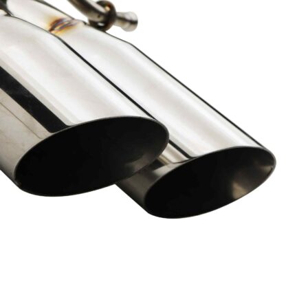 2.25Ã¢Â€Â³ bore throughout with dual 3Ã¢Â€Â³ tailpipes