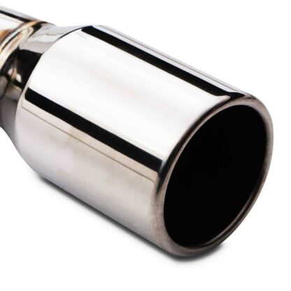 Resonated system reduces unwanted exhaust drone while retaining its sporty tone