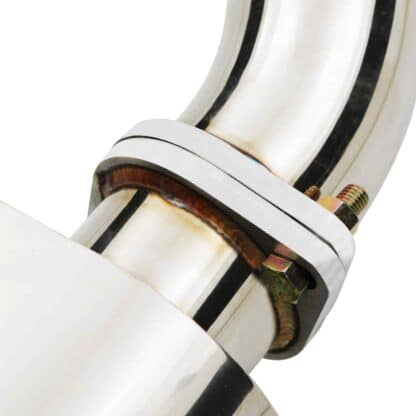 4' Polished tailpipes to fit the OEM rear valance
