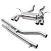 Free flowing system to get the most from the Iconic S55 engine