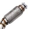 Manufactured from Mandrel bent T304 grade stainless steel with full TIG welding for strength and durability