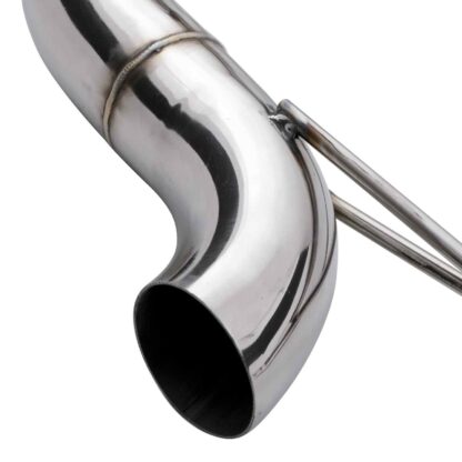 3' centre exit tailpipe designed to fit the OEM rear valance