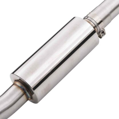 Fully polished exhaust tip