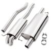 Manufactured from mandrel bent T304 grade stainless steel and CNC machined Flanges with full TIG welding for strength and durability