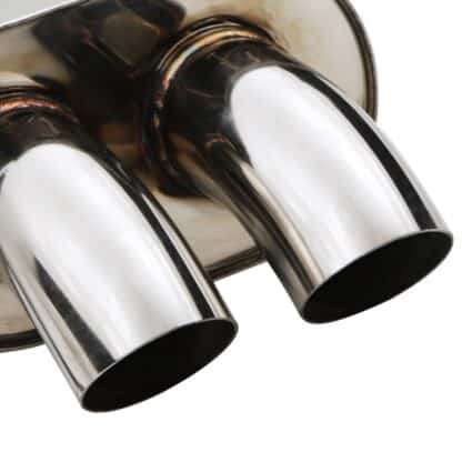 Twin downward tip to match the OEM look