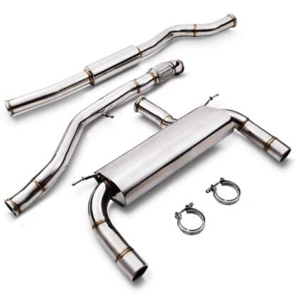 3″ bore throughout with Twin 3″ tailpipes