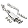 Free flowing system to get the most from the N20 turbo engine