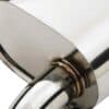 Subtle drooping style polished 2.5″ Tailpipe