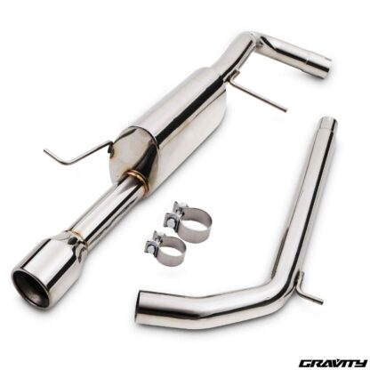 2.5″ Bore Throughout With 4″ Tailpipe