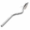 2.5Ã¢Â€Â³ Bore Throughout With 4Ã¢Â€Â³ Tailpipe