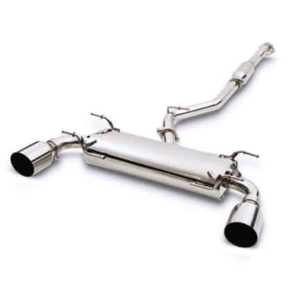2.5″ Bore throughout with twin 4.5″ tailpipes