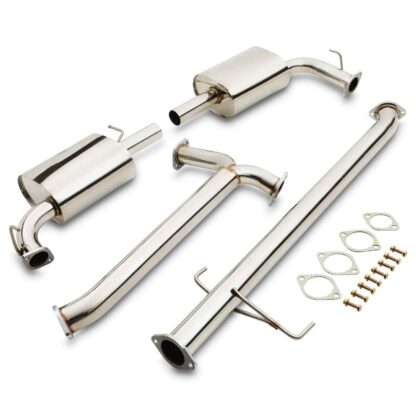 2.5″ tailpipes designed to fit the OEM rear valance