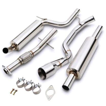 Free flowing system to get the most from the 2.0L 16V engine
