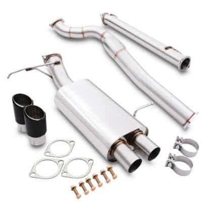 Manufactured from mandrel bent T304 grade stainless steel and CNC machined flanges with full TIG welding for strength and durability