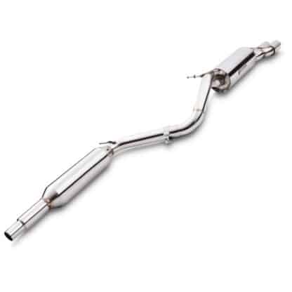 3' tailpipes designed to fit the OEM rear valance