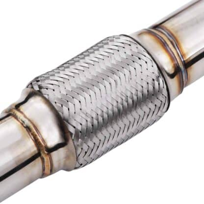 Built in flexi to help reduce strain on the system and prolong gasket life