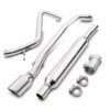 2″ Bore Throughout With A Perfect fitting 3.5″ Tailpipe