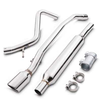 2″ Bore Throughout With A Perfect fitting 3.5″ Tailpipe