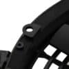 the unique fan blade design and reversible motor allows you to pull or push the air with equal velocity.