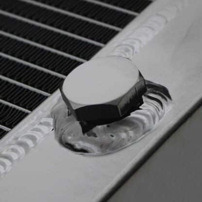 Twin aluminium core will achieve up to 30% greater cooling capability than OEM