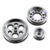 Manufactured from highest quality 6061-T6 aluminium to reduce weight without compromising strength