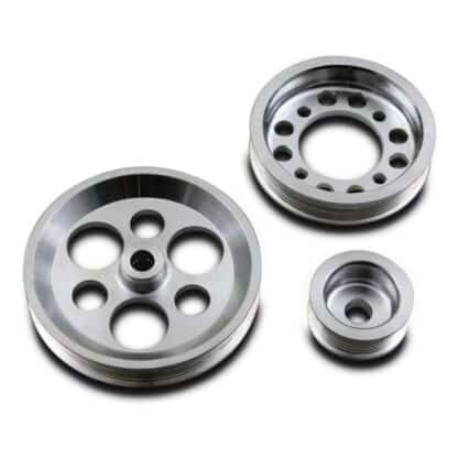 Manufactured from highest quality 6061-T6 aluminium to reduce weight without compromising strength