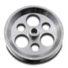 Designed to reduce the rotating mass to improve throttle response and allow the engines to rev faster