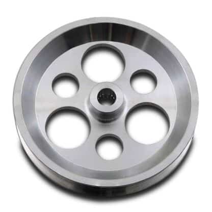 Designed to reduce the rotating mass to improve throttle response and allow the engines to rev faster
