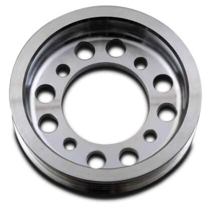New belts are recommended when fitting under-drive pulleys