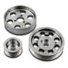 Designed to reduce the rotating mass to improve throttle response and allow the engines to rev faster