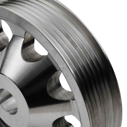 Manufactured from highest quality 6061-T6 aluminium to reduce weight without compromising strength