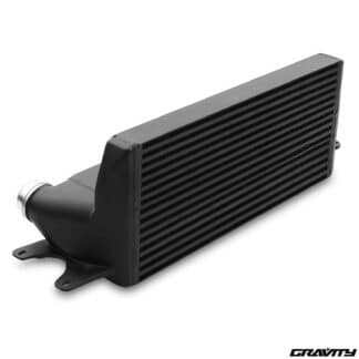 Gravity Performance intercooler kits are purposely engineered to provide increased airflow and more efficient air cooling. Each core is pressure tested to hold up to 3bar (43.5psi) of boost