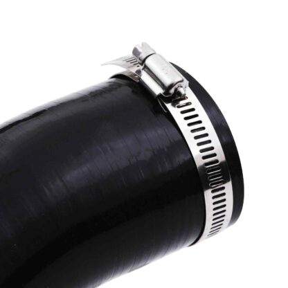 5mm wall thickness reinforced with 4 polyester / nomex mesh layers to withstand higher pressures than the original rubber hose