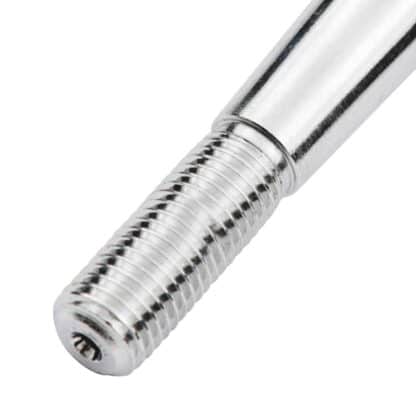 Steel base with an alloy shaft for maximum strength