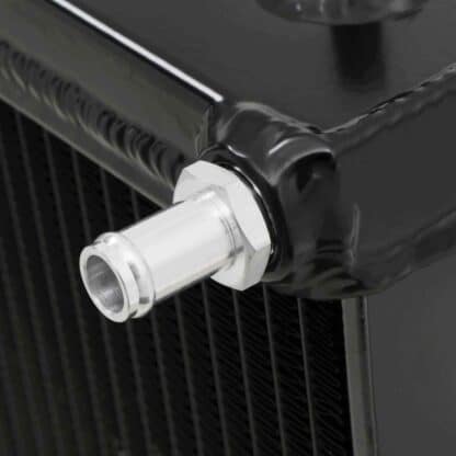 Twin Core aluminium core will achieve up to 30% more cooling capability than the standard radiator